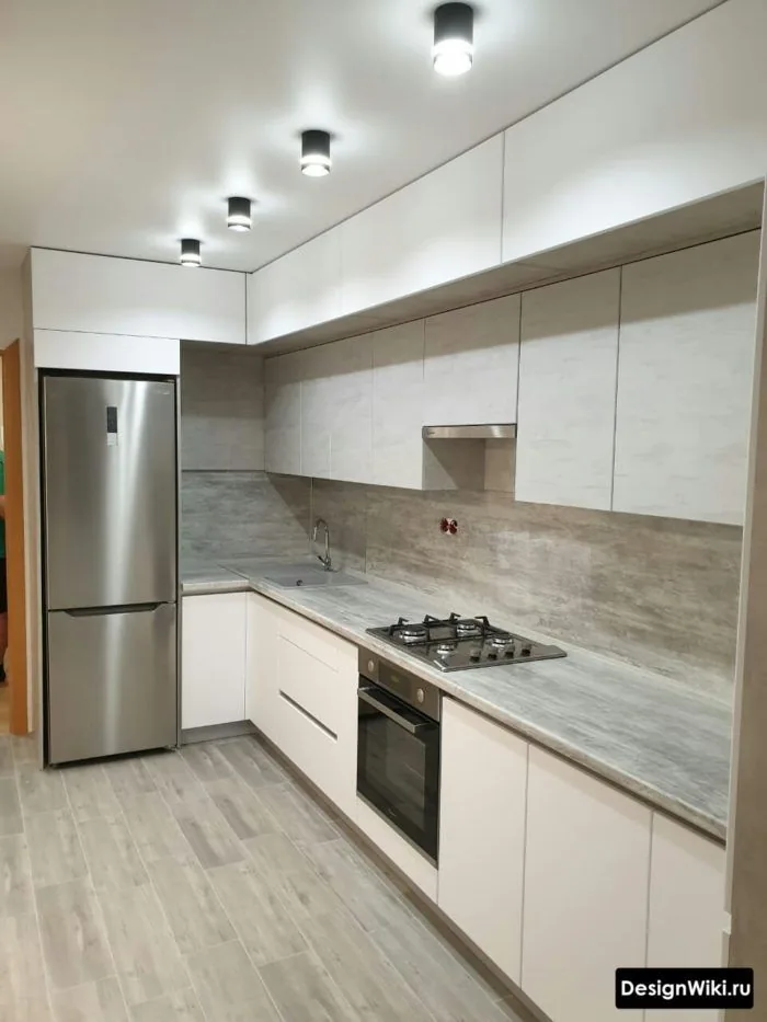 Completed modern kitchen renovation project